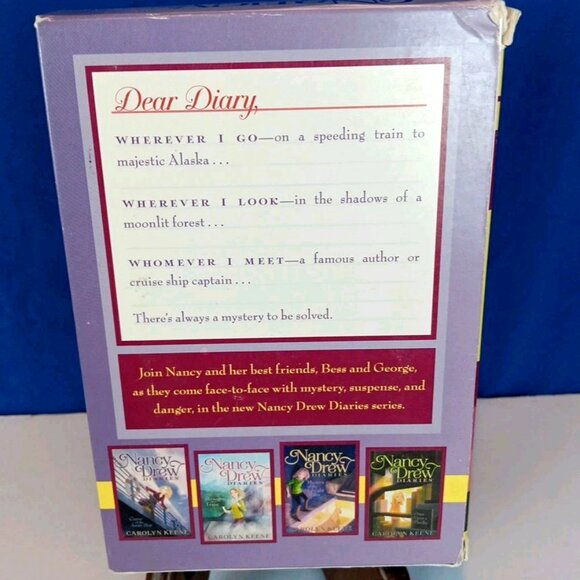 Carolyn Keene NANCY DREW DIARIES 4 Book Box Set Series 1-4 -2013 - Picture 2 of 16